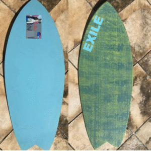 prancha exile skimboards double carbon ''blairacuda'''